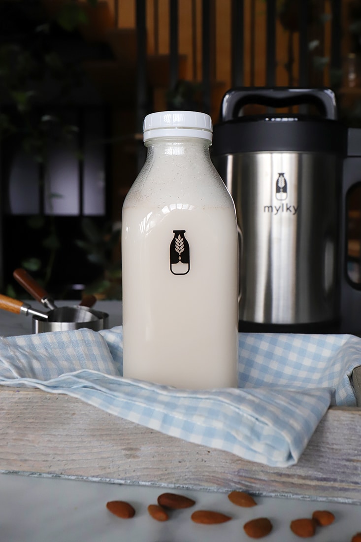 recette lait végétal mykly