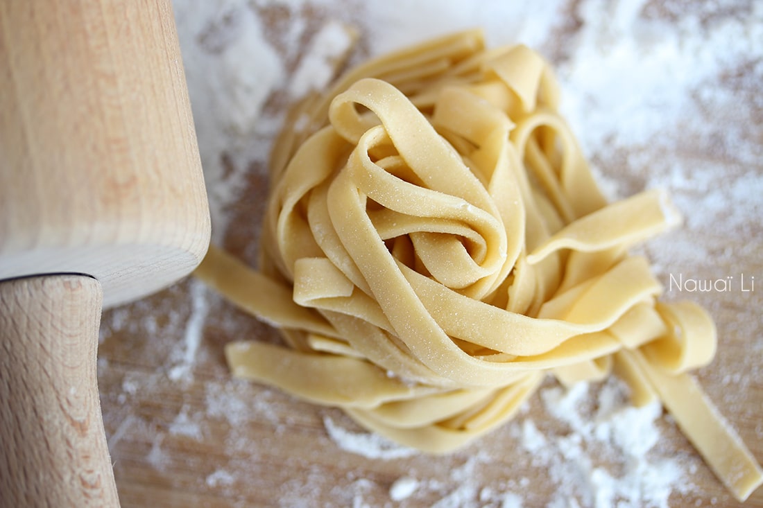 Homemade Pasta with Eggs