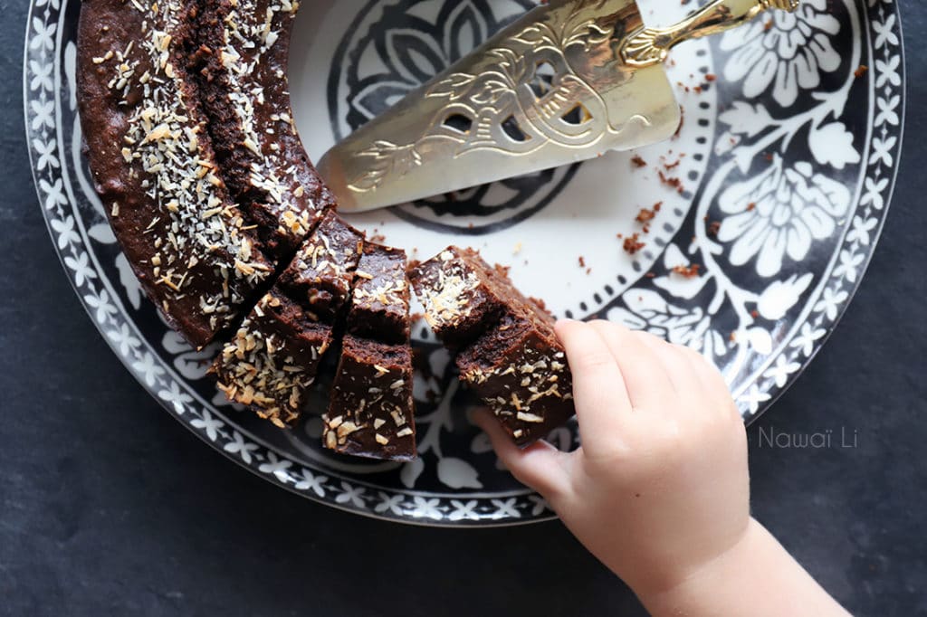 Gâteau au chocolat sans lactose ni gluten