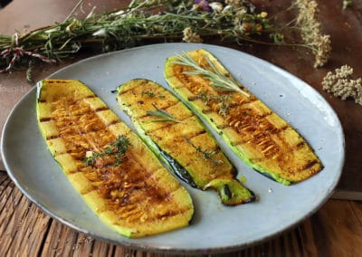 Courgettes grillées