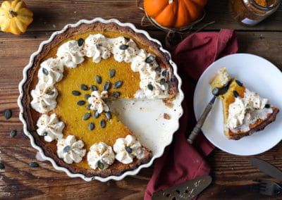 Pumpkin Pie healthy : la tarte à la citrorouille