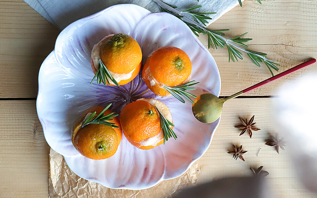 Clémentines givrées : une recette légère et microbiote friendly