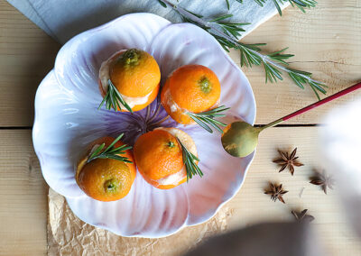Clémentines givrées : une recette légère et microbiote friendly